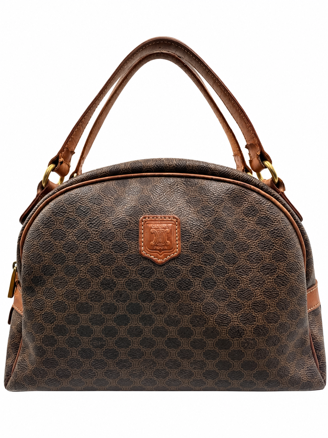 Celine Vintage Macadam Dome Handbag