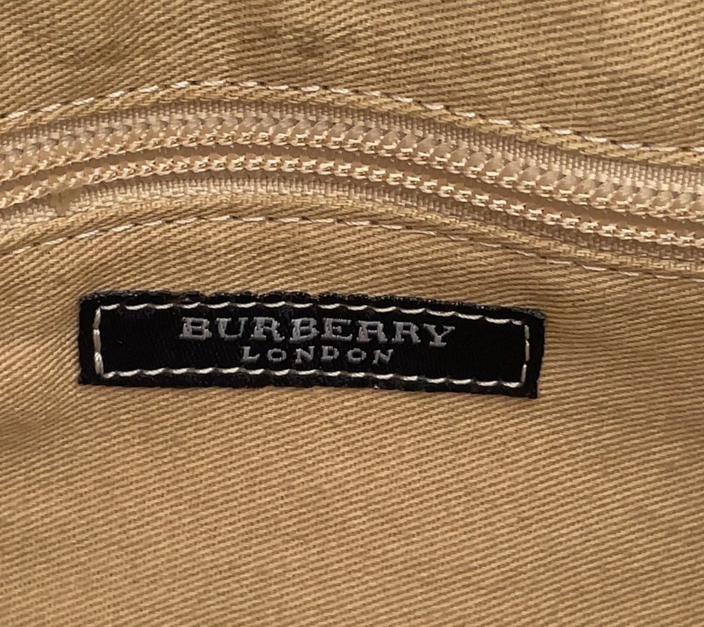 Burberry Nova Check Canvas Tote Bag