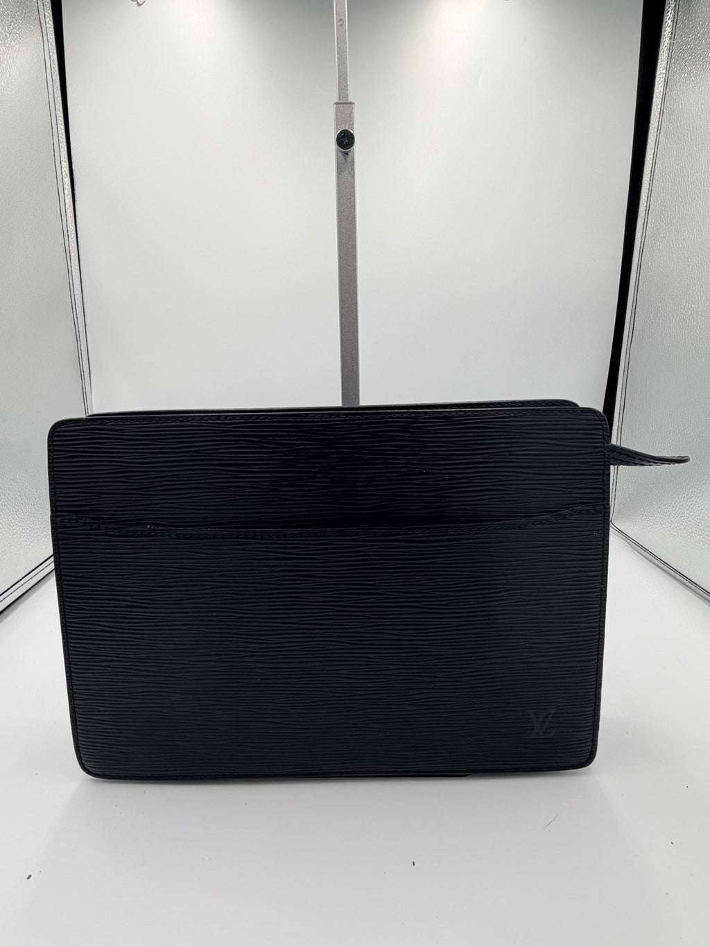 Louis Vuitton Black Epi Leather Clutch