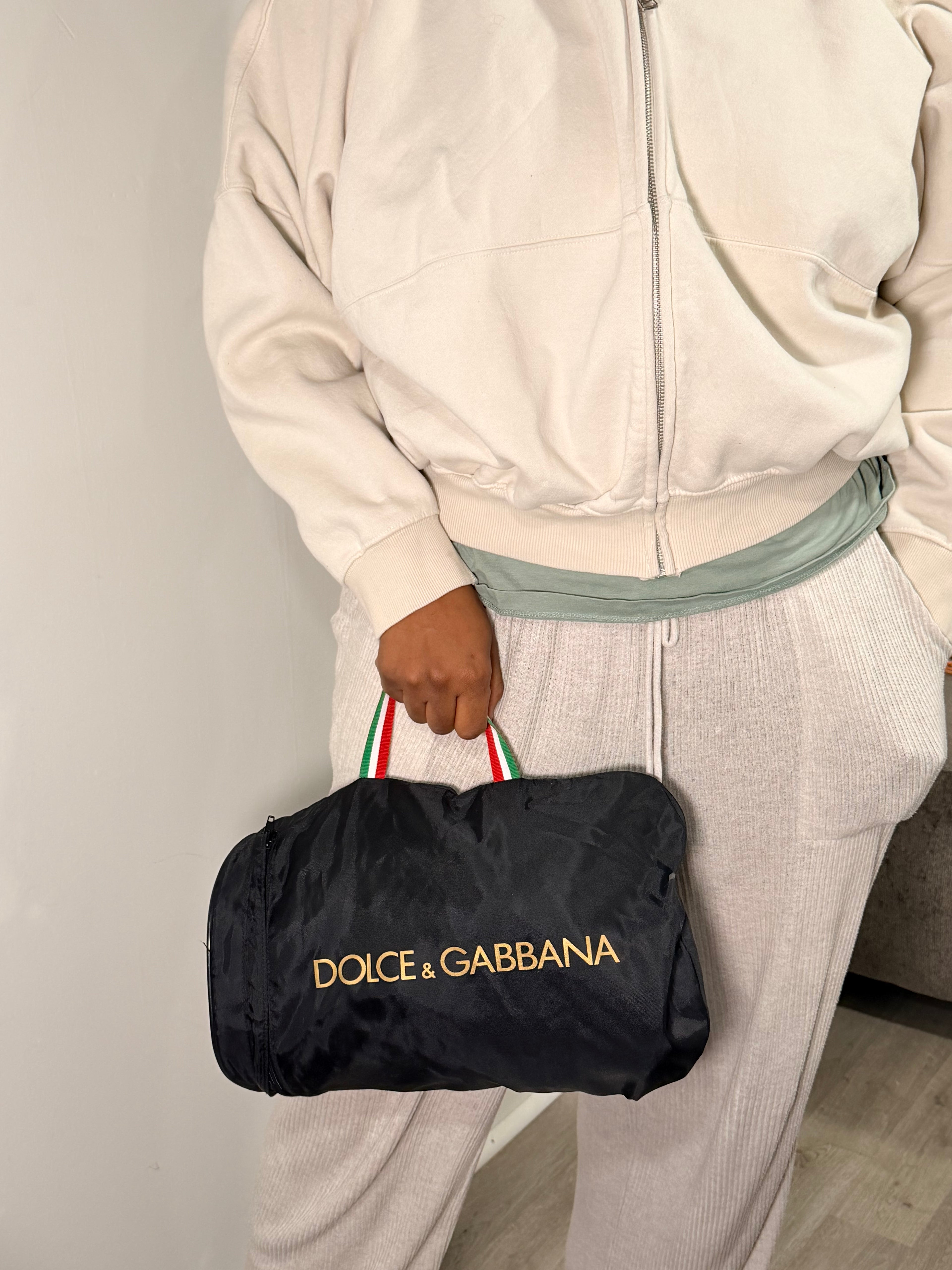 Dolce & Gabbana Nylon Travel / Sneaker Bag