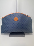 Fendi Blue FF Monogram Cosmetic Pouch
