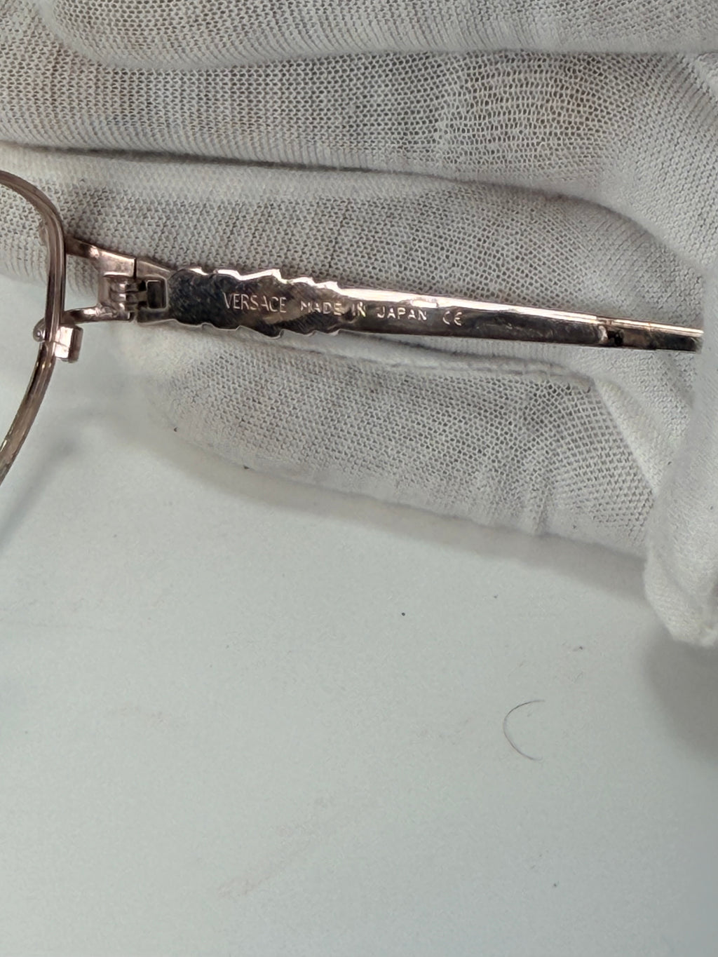 Versace Gold-Tone Optical Frames