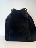 Vintage Gucci Suede Drawstring Bucket Bag