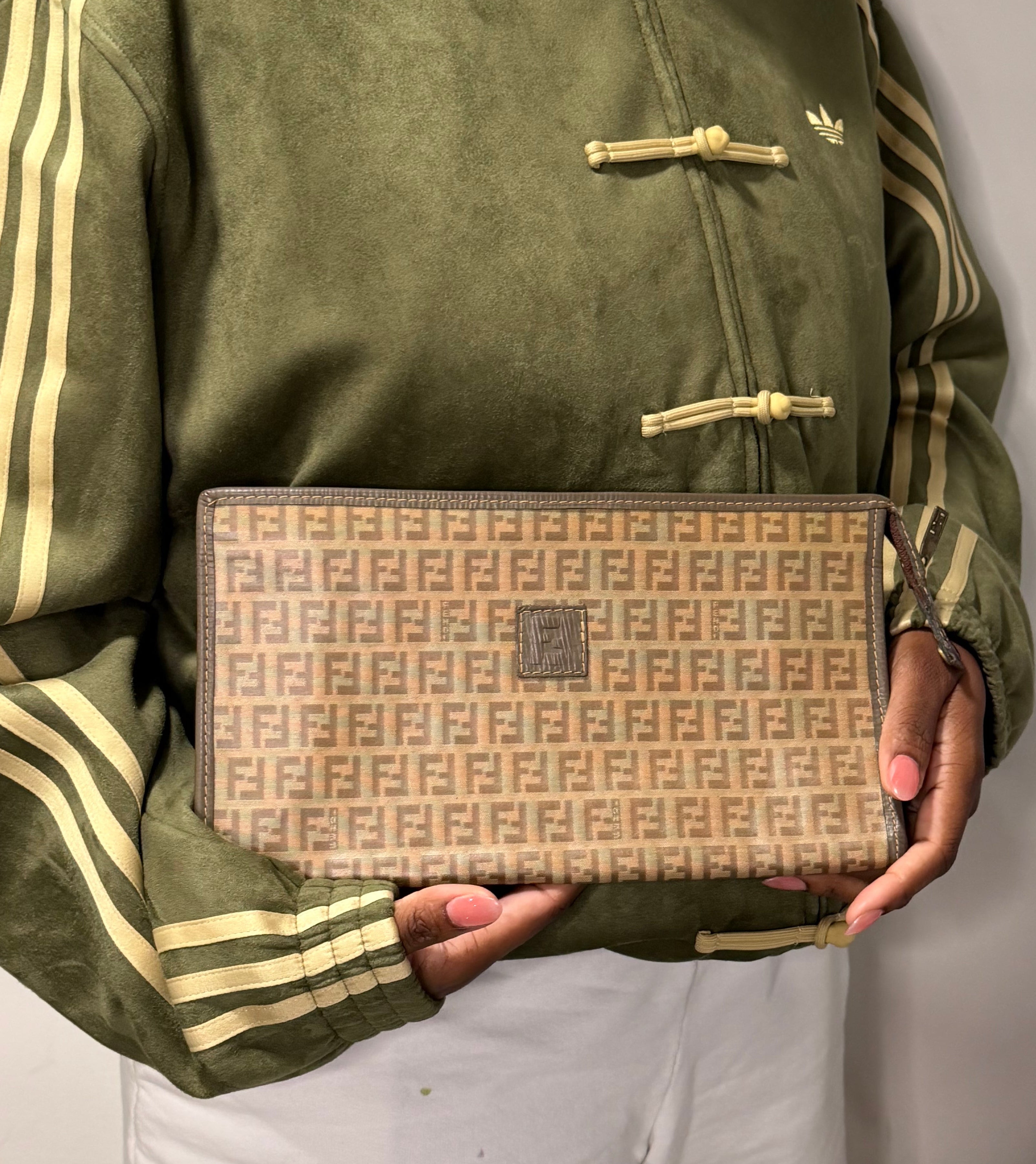 Fendi Zucca Cosmetic Clutch