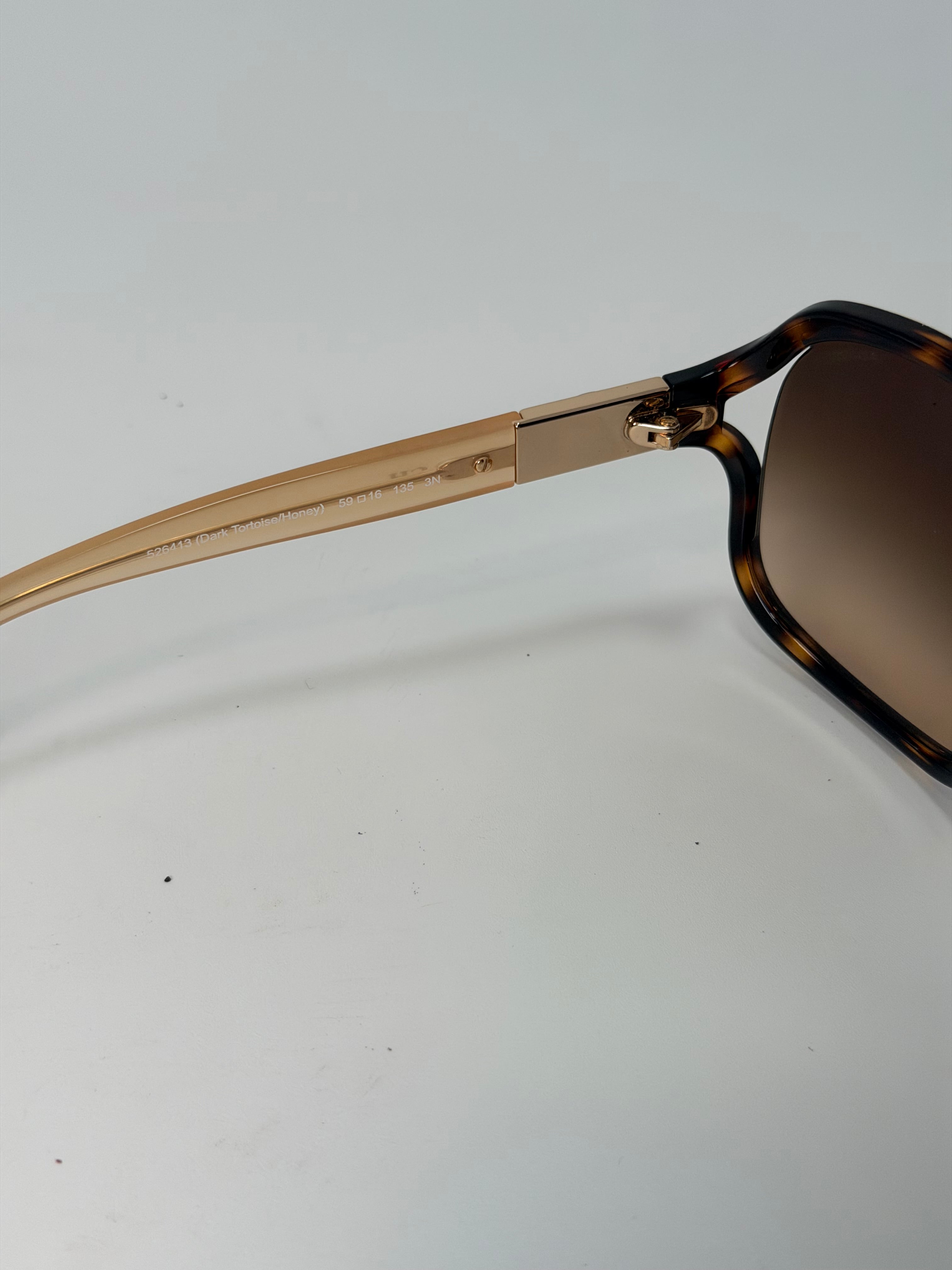 Coach Oversized Tortoiseshell Sunglasses