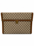Gucci GG Supreme Portfolio Clutch