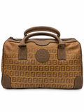 Fendi Zucca Monogram Boston Bag
