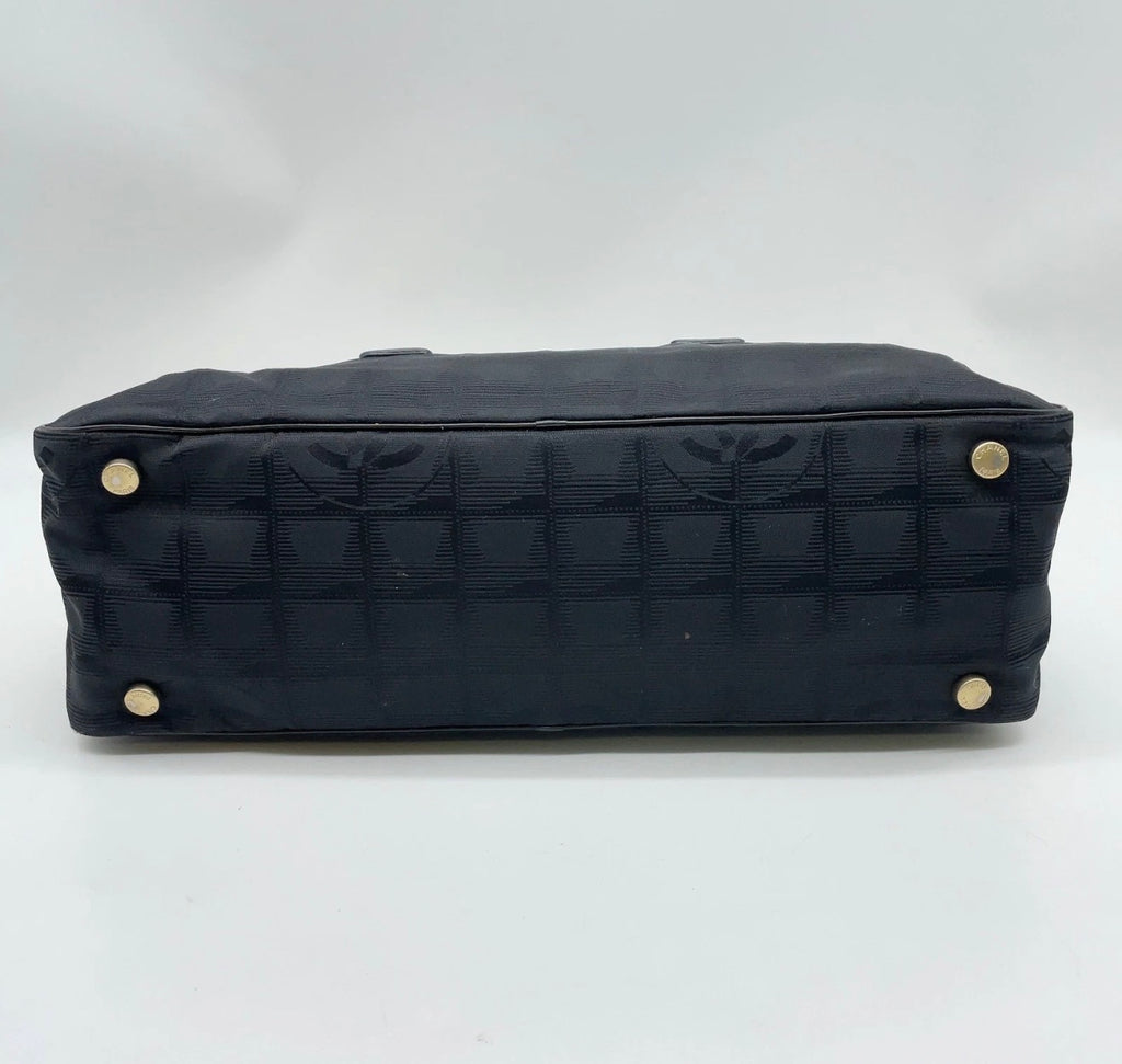 CHANEL Travel Line Mini Boston Bag – Black