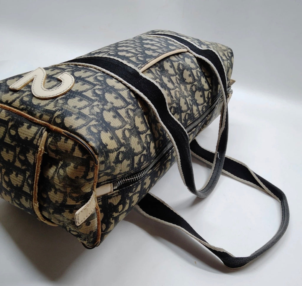 Christian Dior Oblique Rasta Bowling Bag