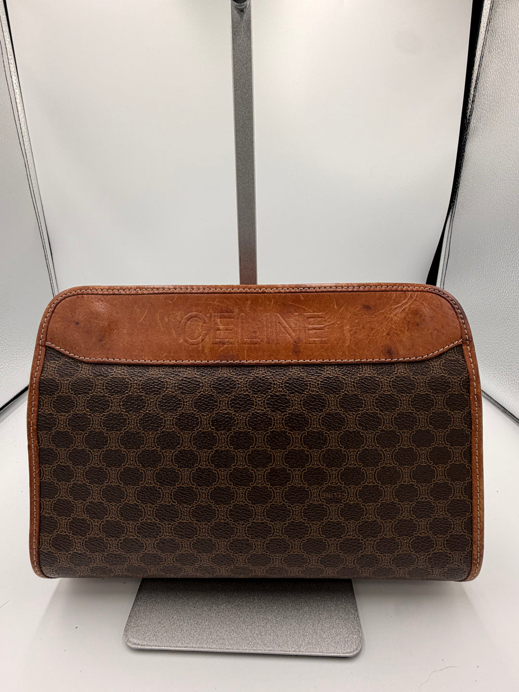 Celine Macadam Logo Clutch