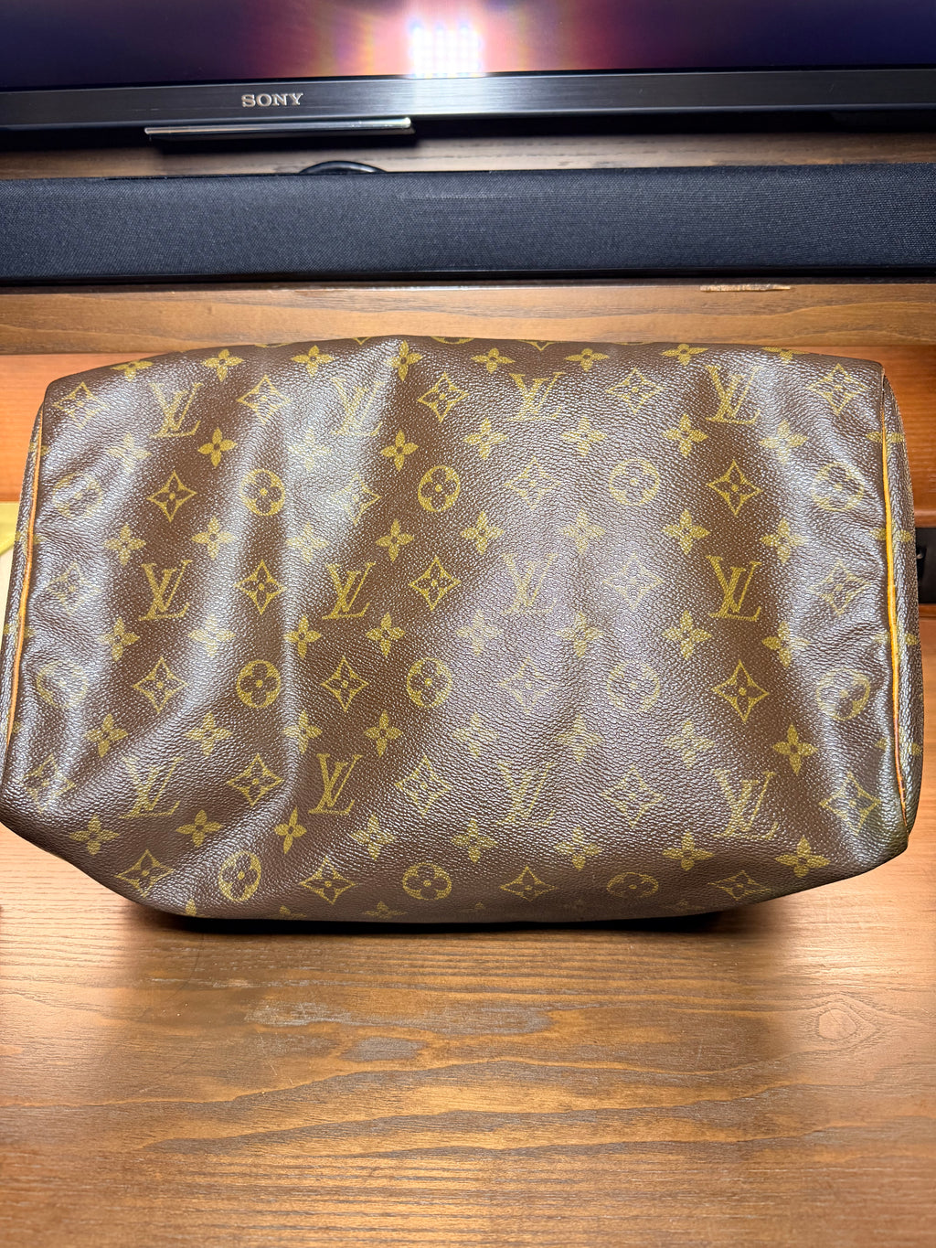 Louis Vuitton Monogram Speedy 35 with Lock