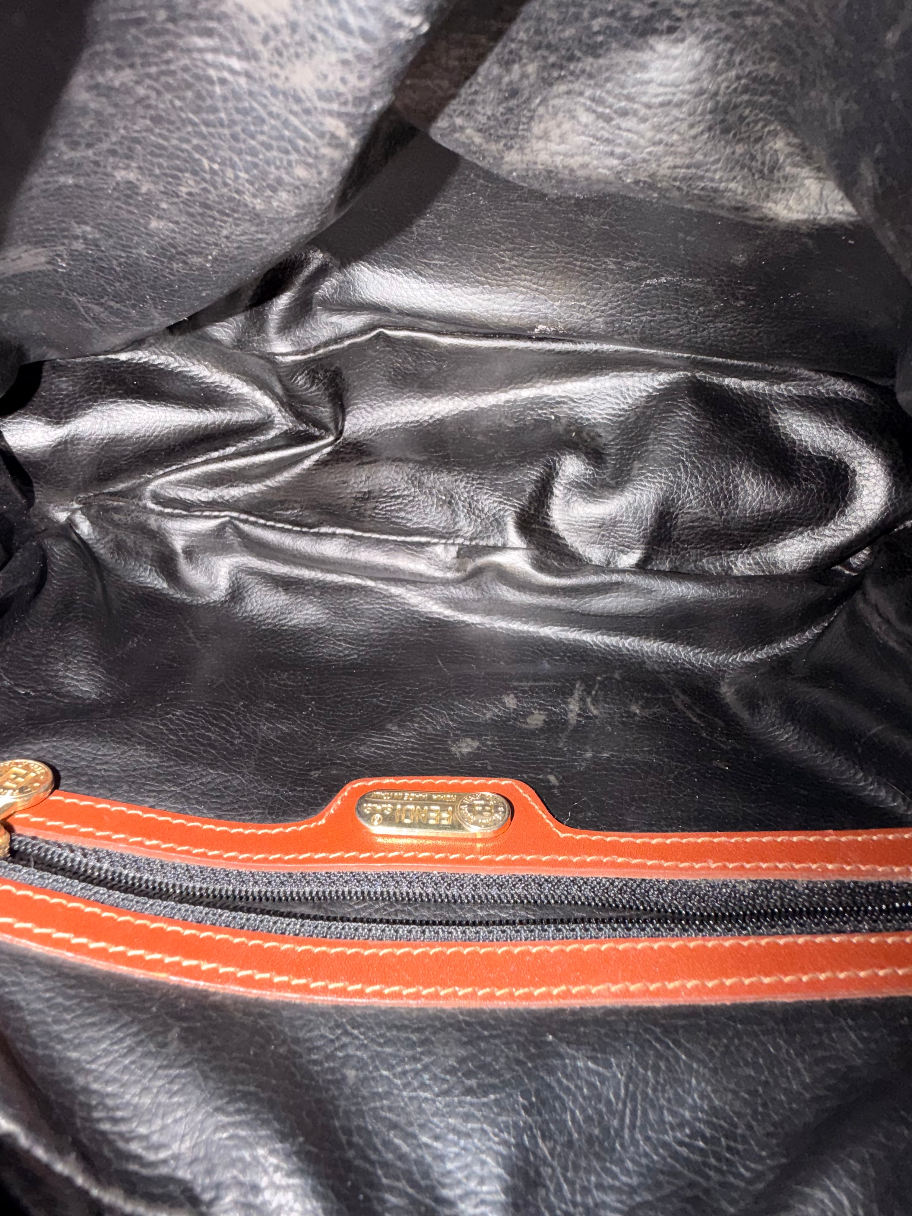 Fendi Pequin Crossbody Bag