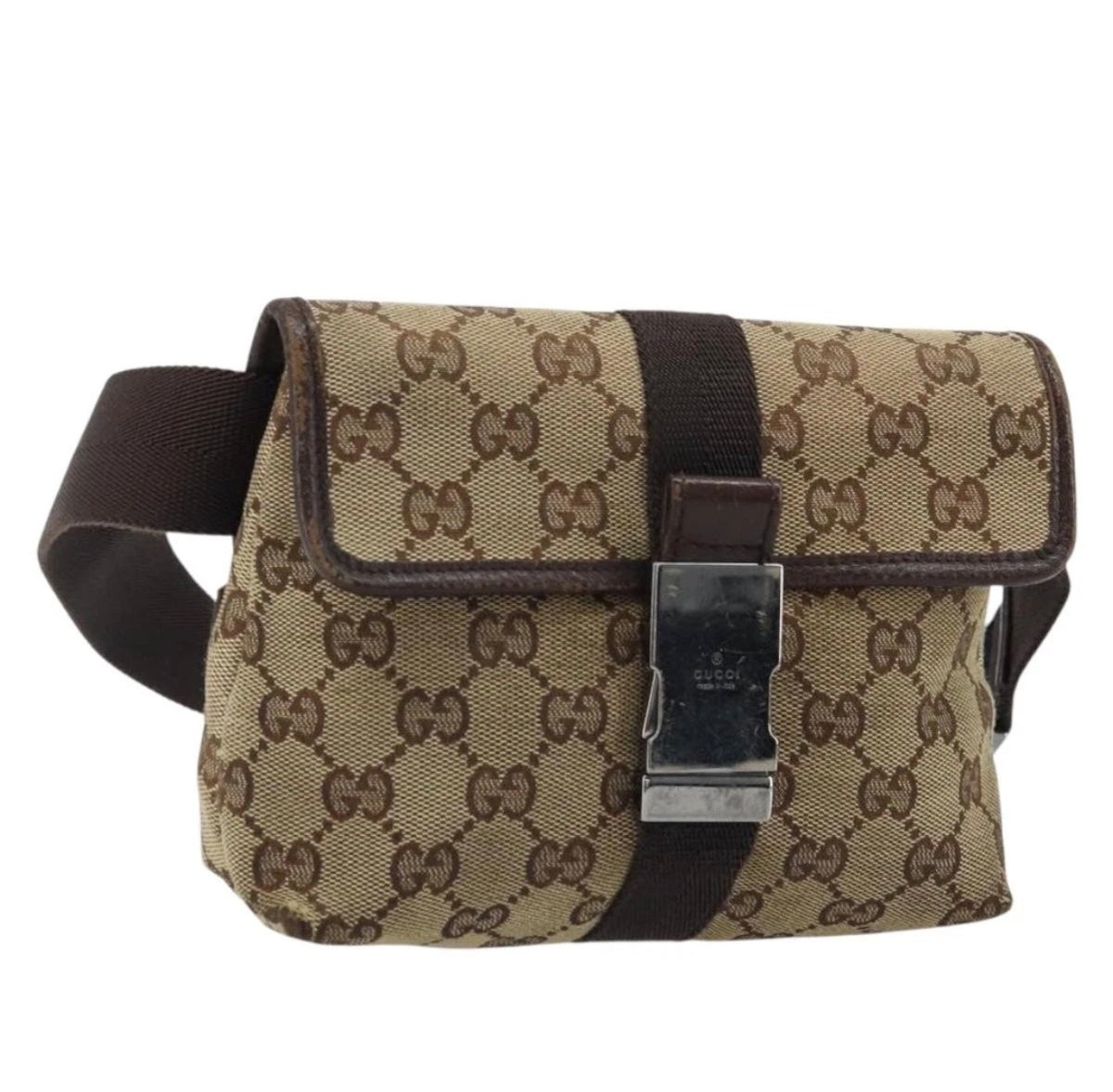 Gucci GG Monogram Canvas Belt Bag
