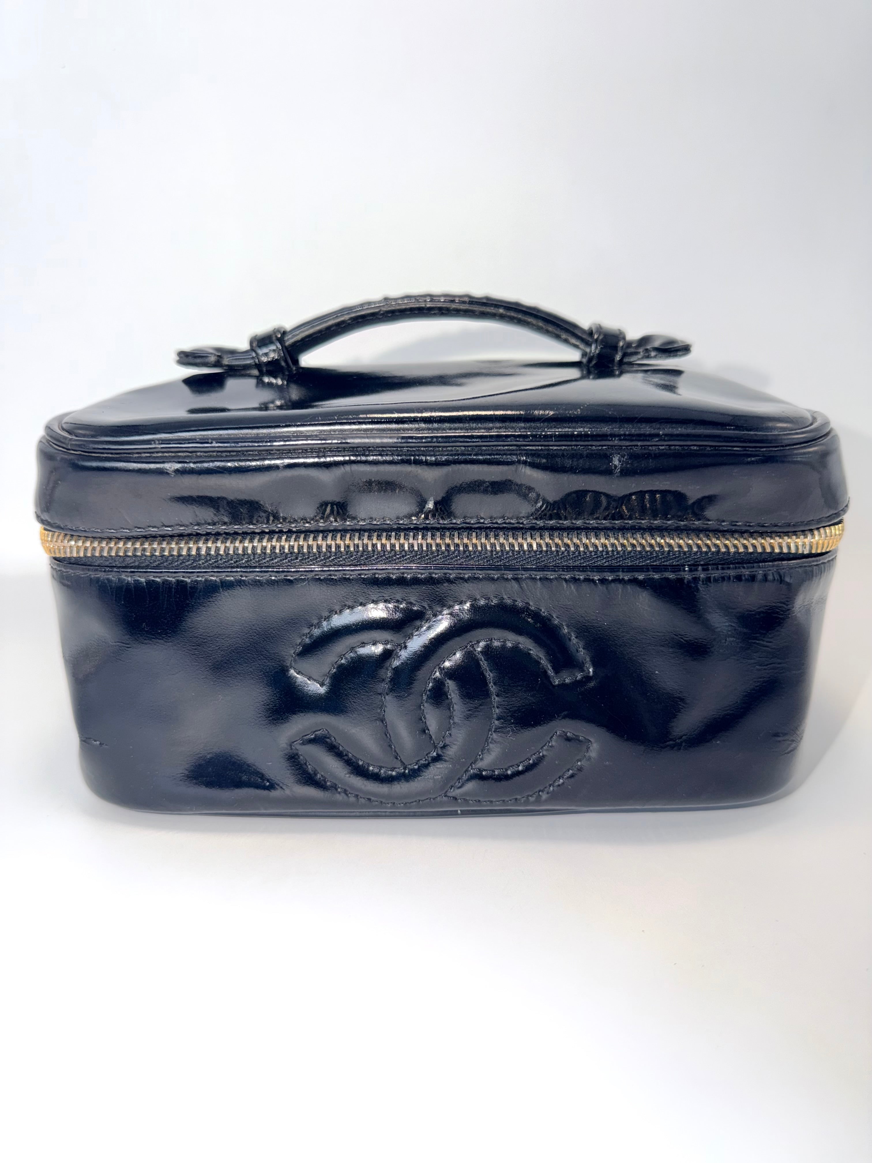 Chanel Vintage Patent Vanity