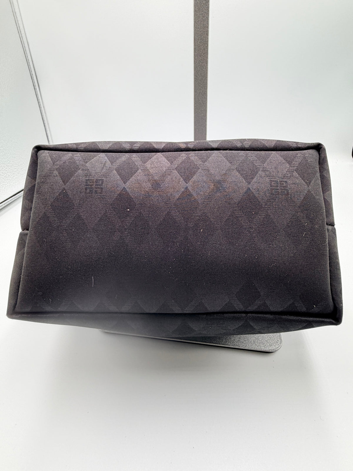Givenchy Black Monogram Crystal Logo Shoulder Bag