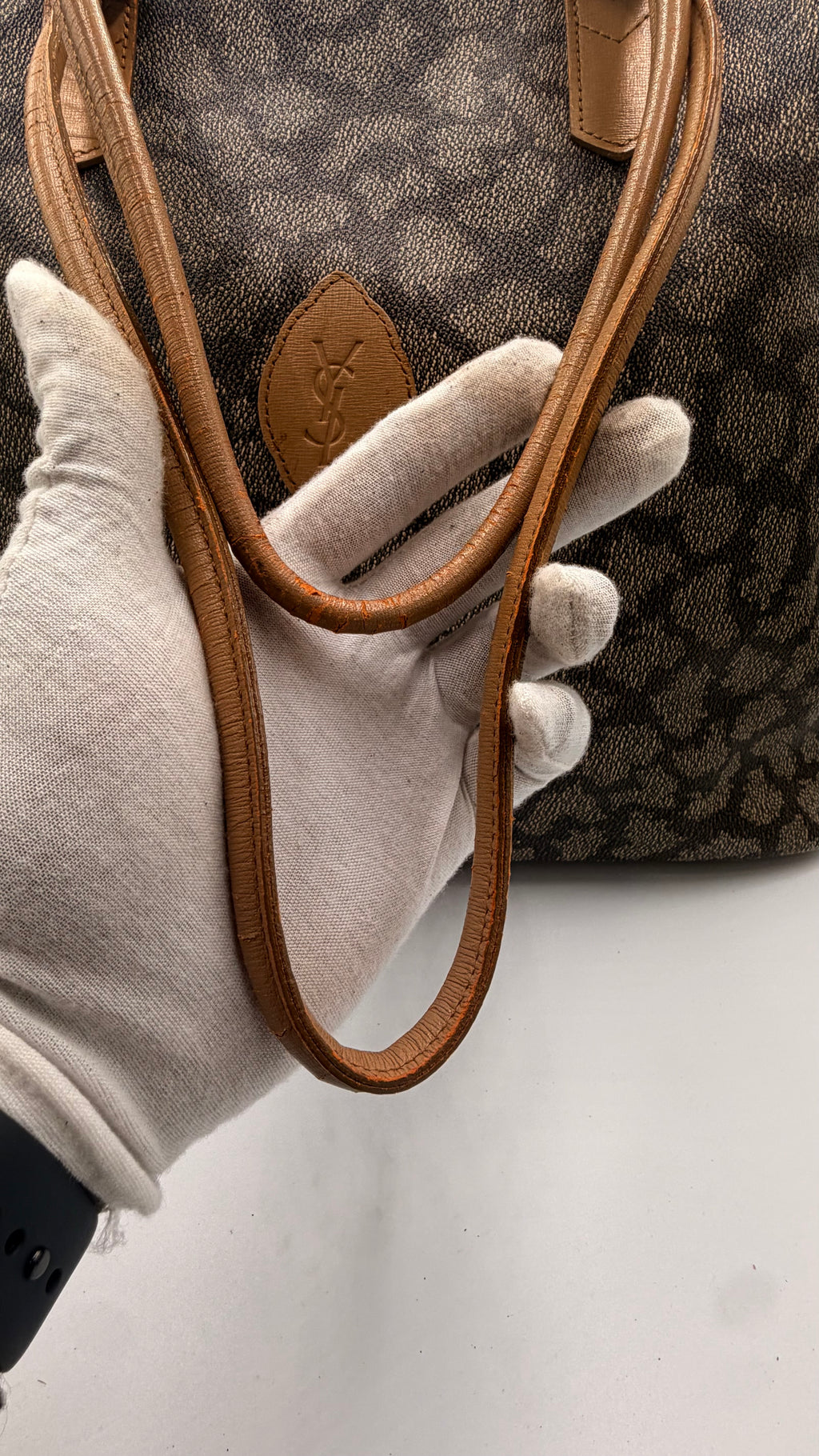 Yves Saint Laurent YSL Monogram Tote Bag