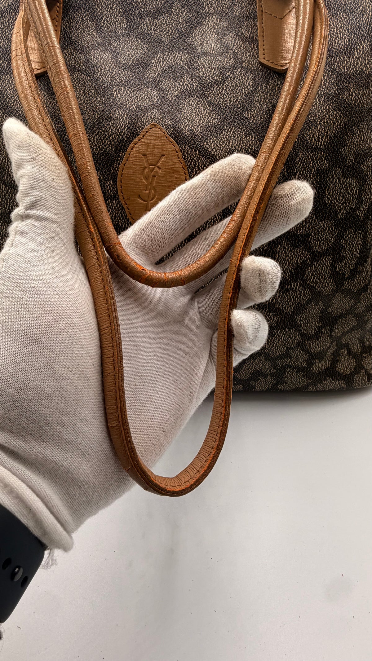 Yves Saint Laurent YSL Monogram Tote Bag