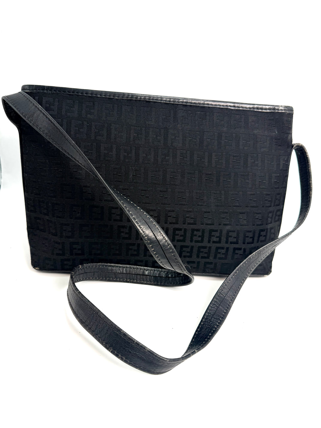 Fendi Black Monogram Shoulder Bag