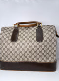 Gucci Vintage Bag – Brown Leather & Monogram