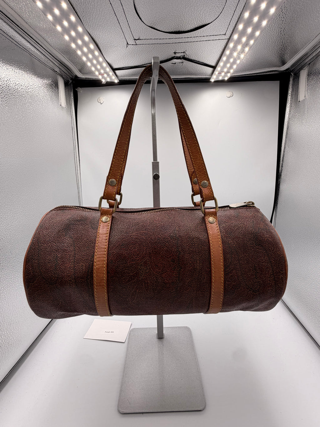 Etro Paisley Barrel Bag