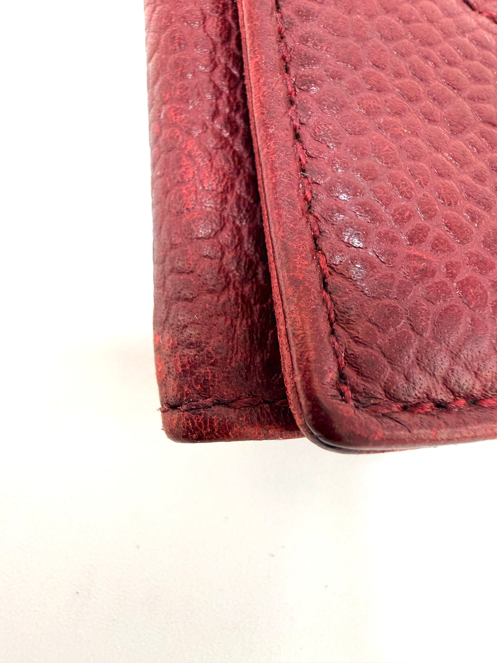 Chanel Card Holder and Key Wallet - Red (with authenticity card)