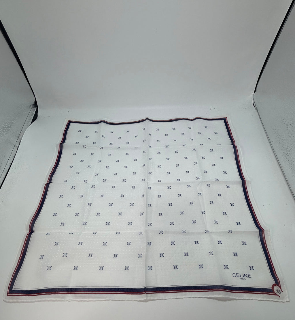 Celine Monogram Cotton Scarf