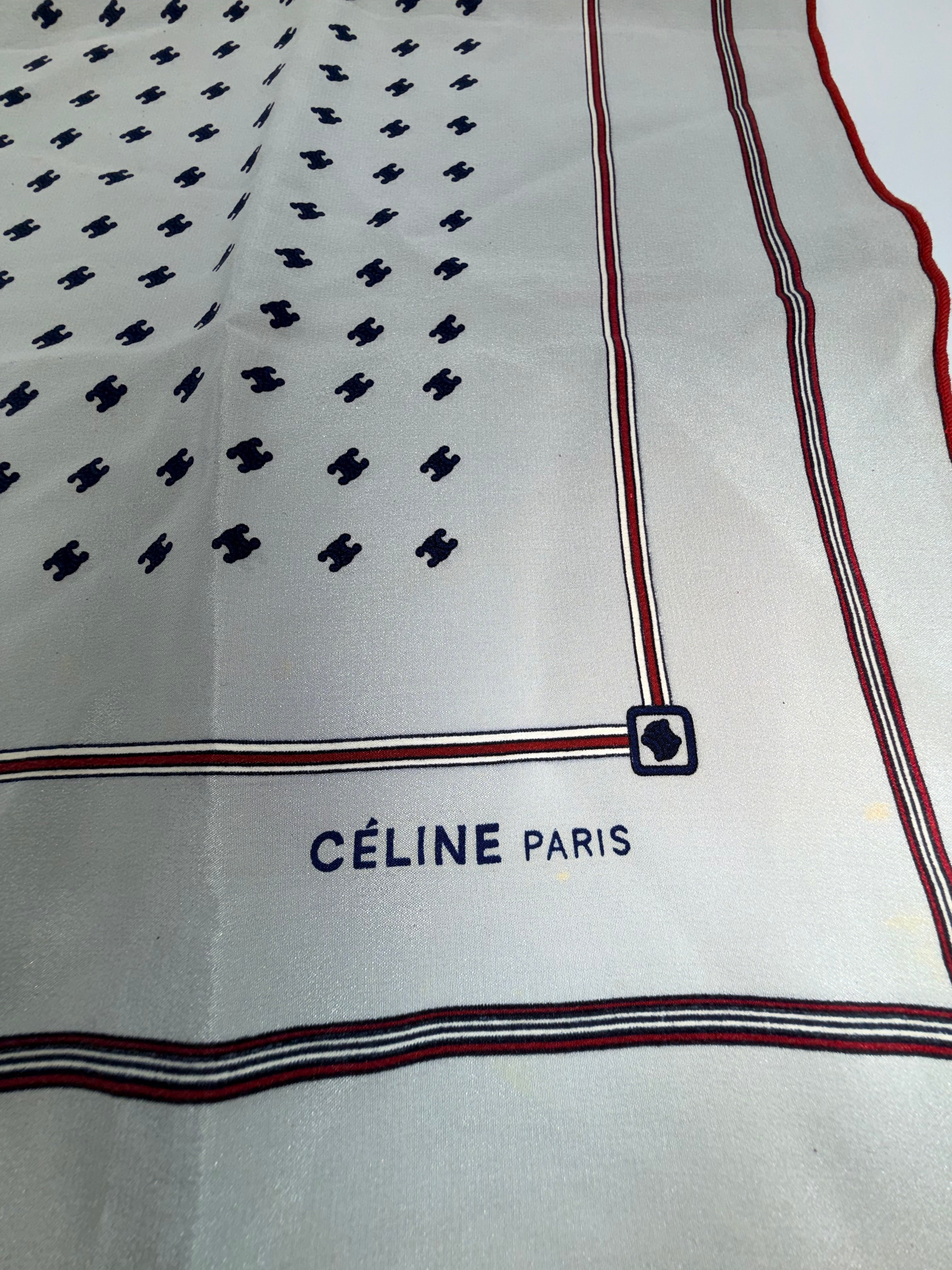 Yves Saint Laurent Silk Scarf