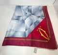 Cartier Silk Logo Scarf