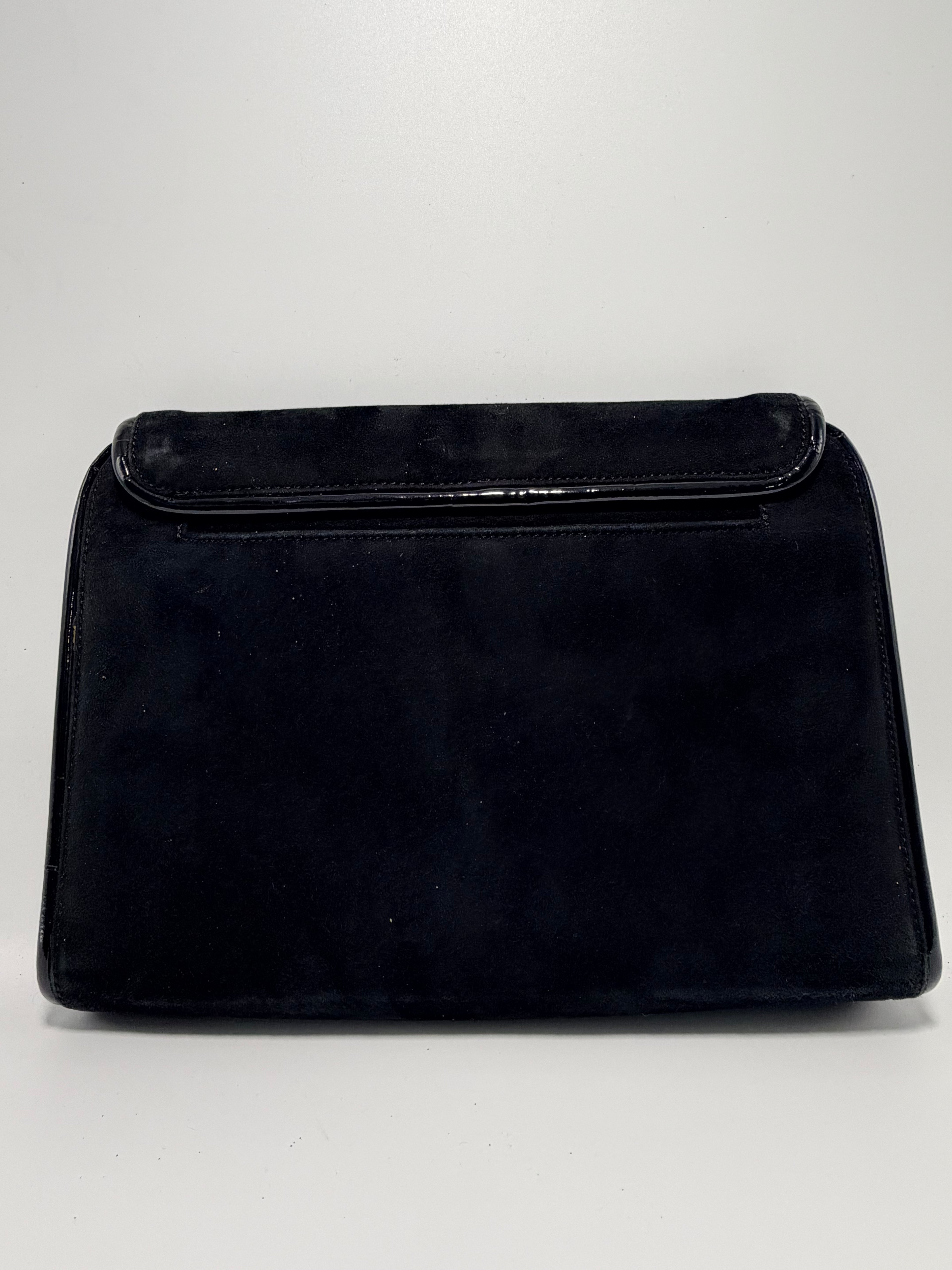 Givenchy Vintage Suede Envelope Clutch