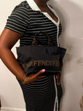 Fendi Logo Mini Tote Bag