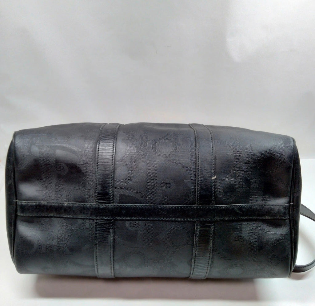 Christian Dior Trotter Boston 40 Bandolier Bag – Black