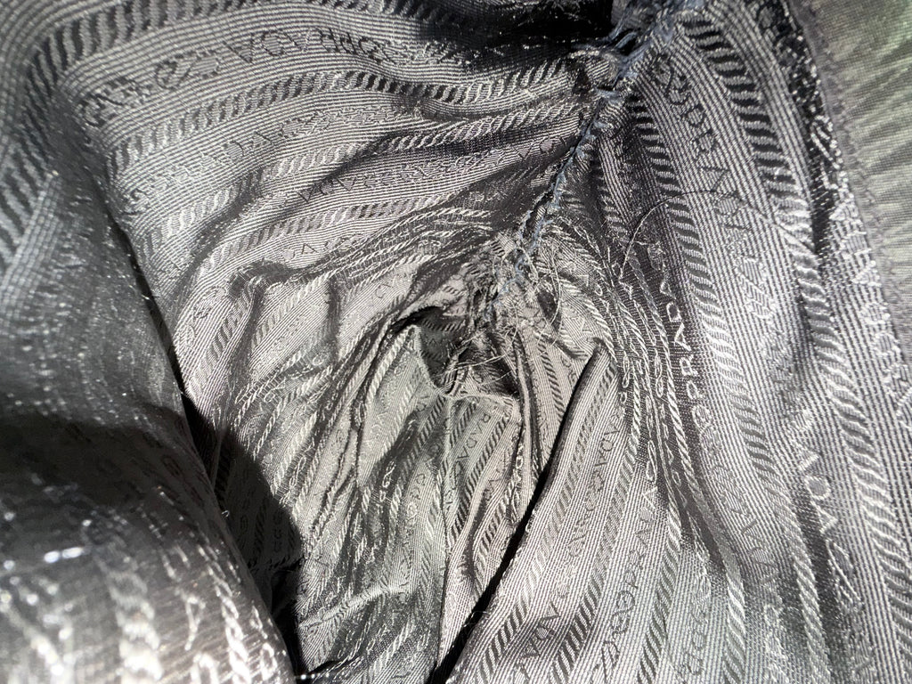 Prada Tessuto Nylon Tote – Olive Green
