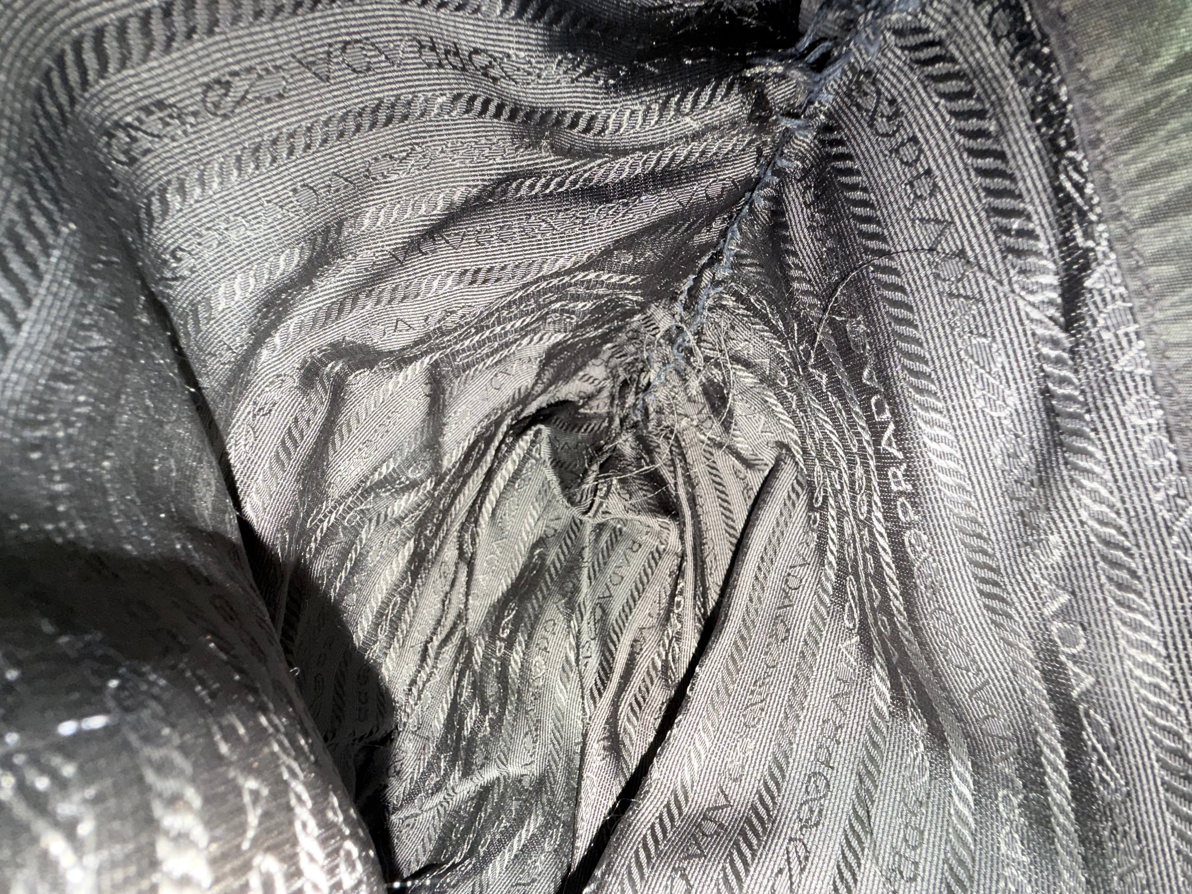 Prada Tessuto Nylon Tote – Olive Green