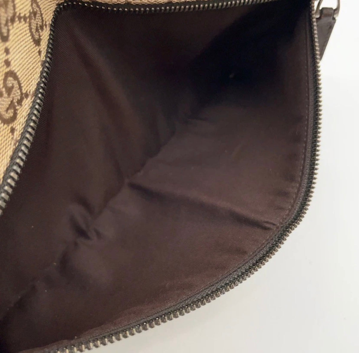 Gucci GG Canvas Waist Bag / Belt Bag (Brown)