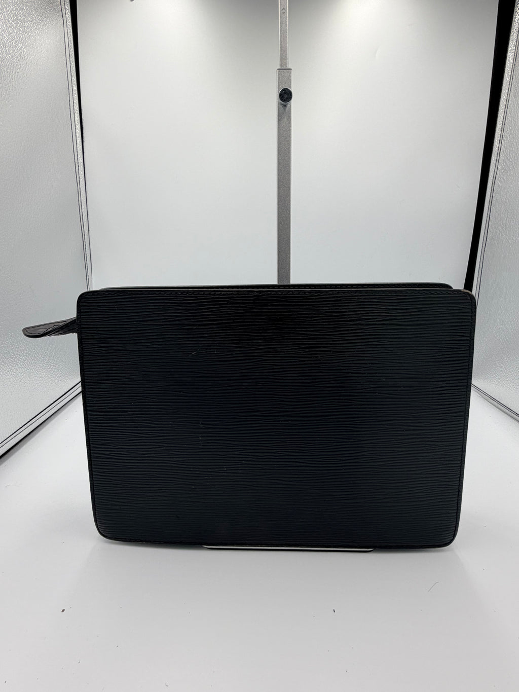 Louis Vuitton Black Epi Leather Clutch