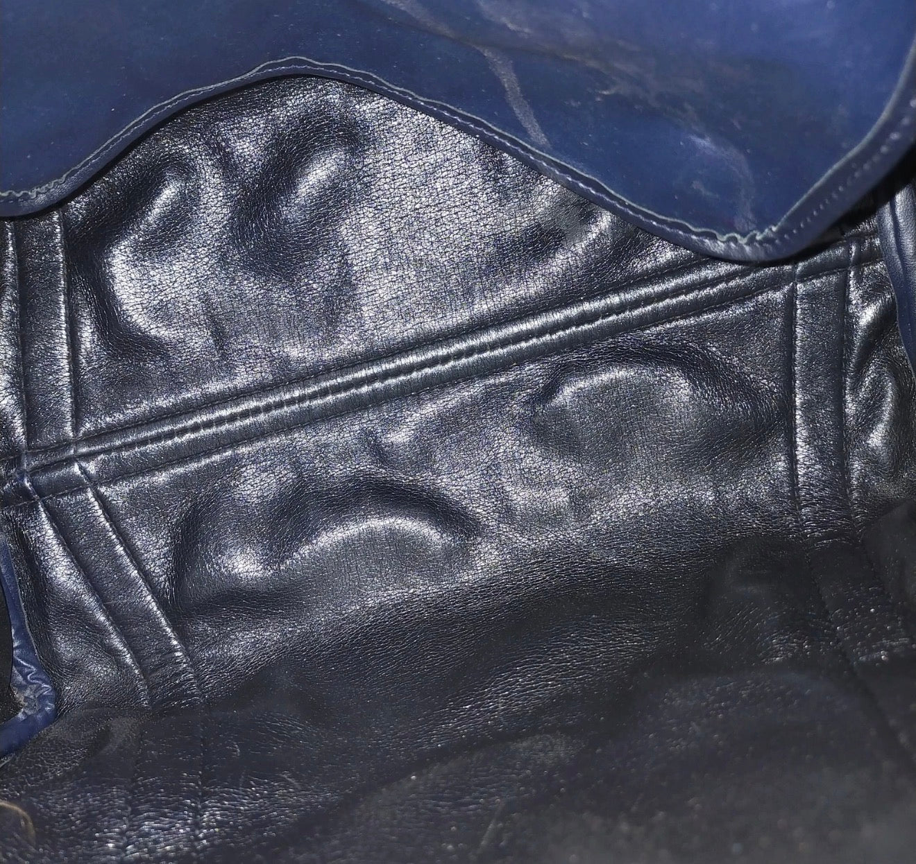 Christian Dior Trotter Boston Bag – Navy