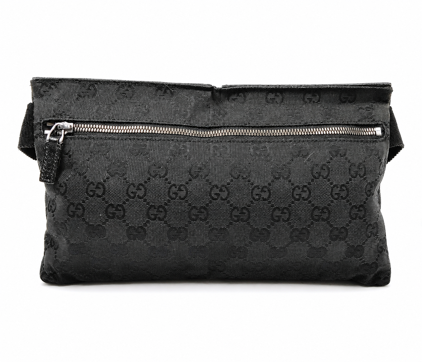 Gucci GG Canvas Belt Bag / Waist Bag (Black)