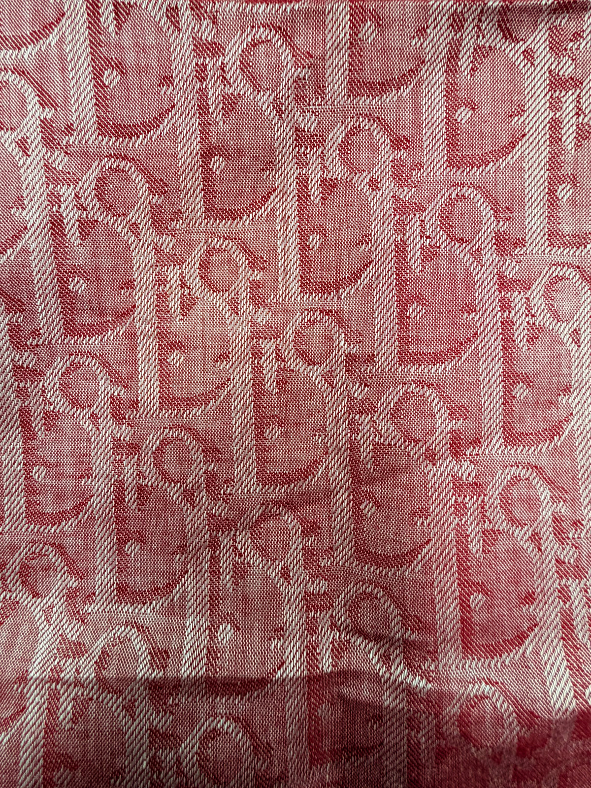 Christian Dior Vintage Diorissimo Monogram Scarf
