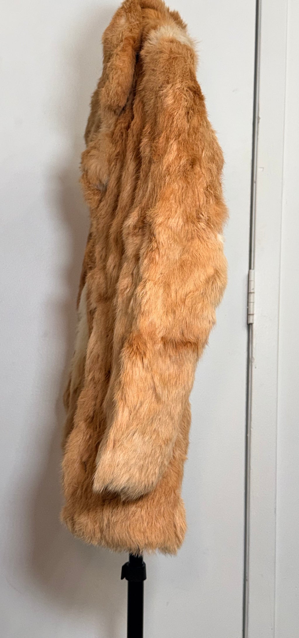 Vintage Rabbit Fur Coat (Natural Tan) – XS 007