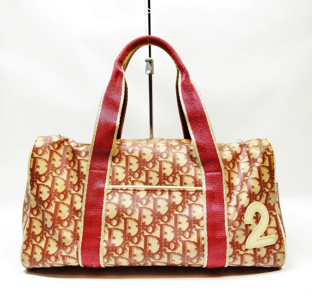 Dior Trotter Boston Bag – Red