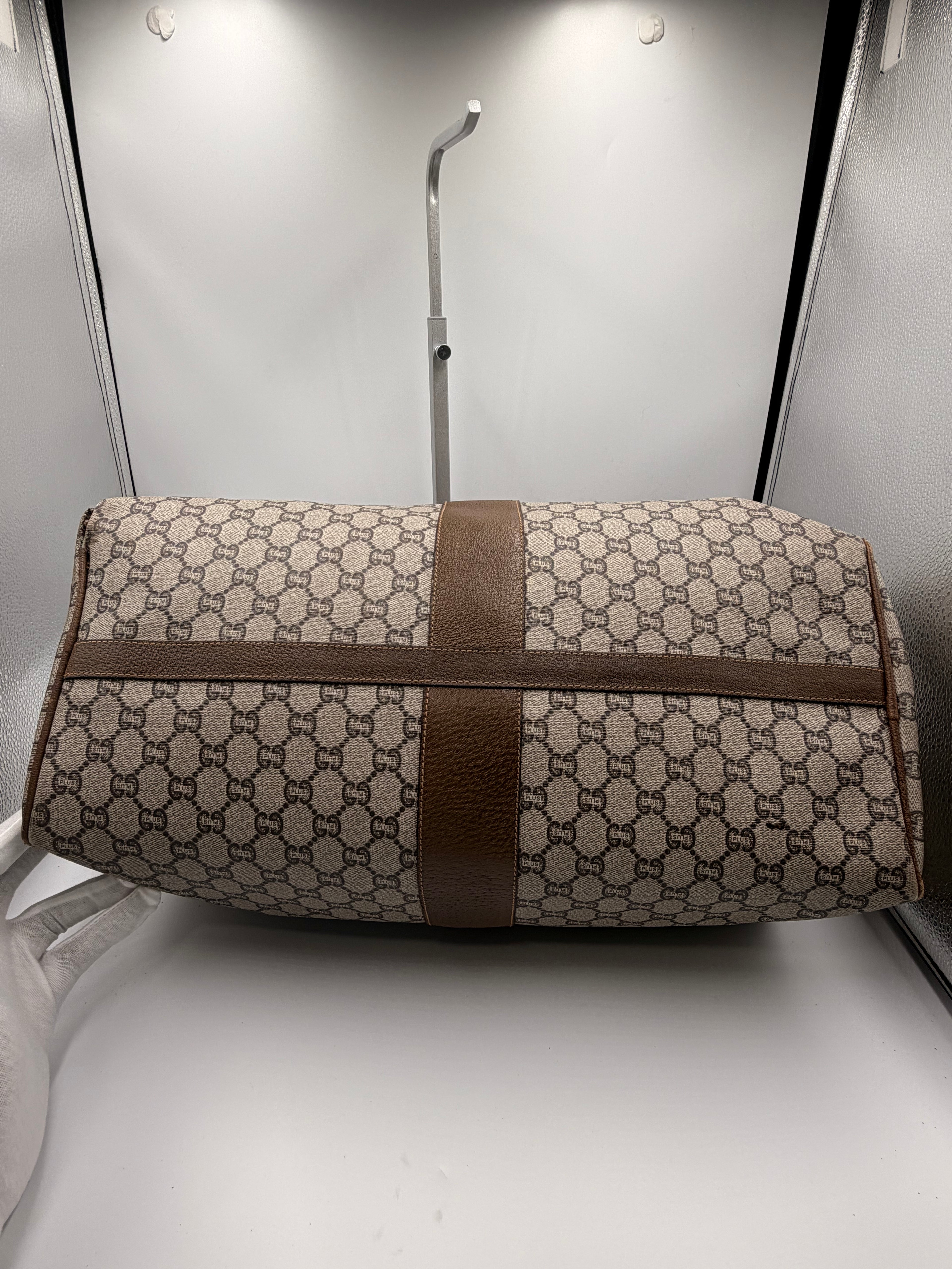 Gucci Monogram Boston Bag