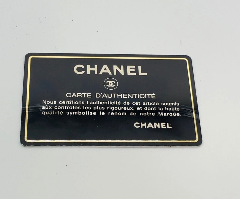 Chanel Black Patent Leather XL CC Vanity Case
