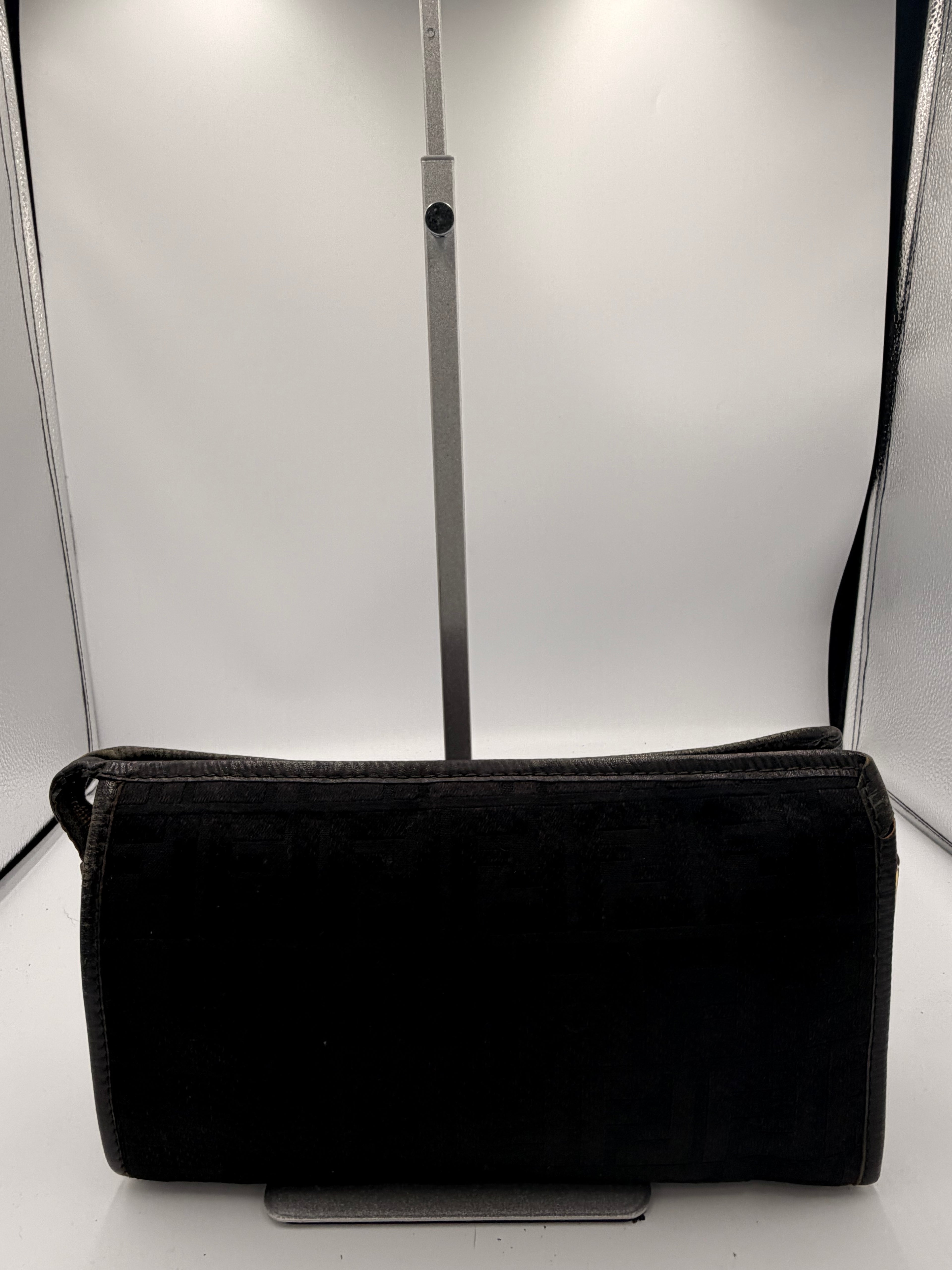 Fendi Zucca Canvas Clutch