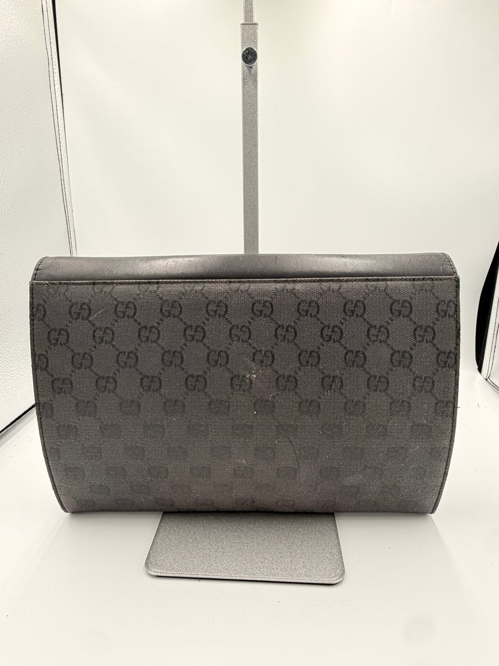 Gucci GG Canvas Chain Clutch