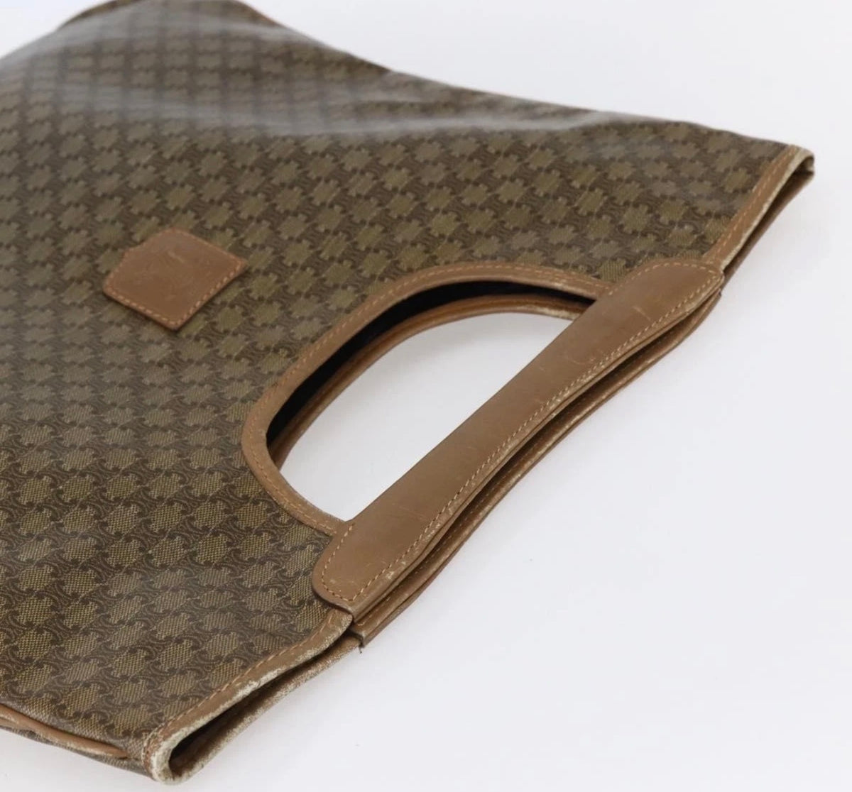 Celine Macadam Shopper Tote – Brown