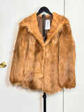 Vintage Golden Fox Fur Jacket – XSmall  020