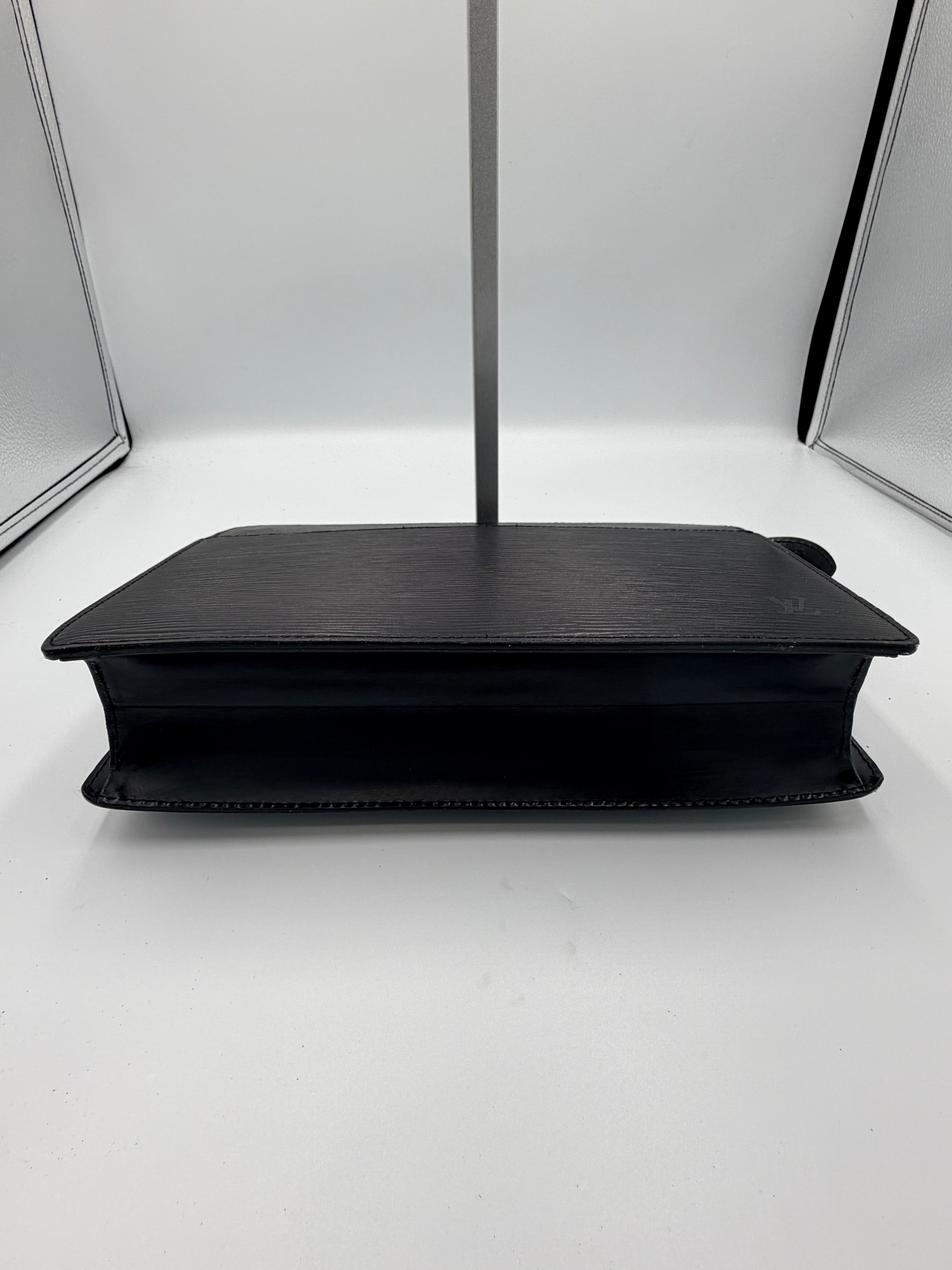 Louis Vuitton Black Epi Leather Clutch