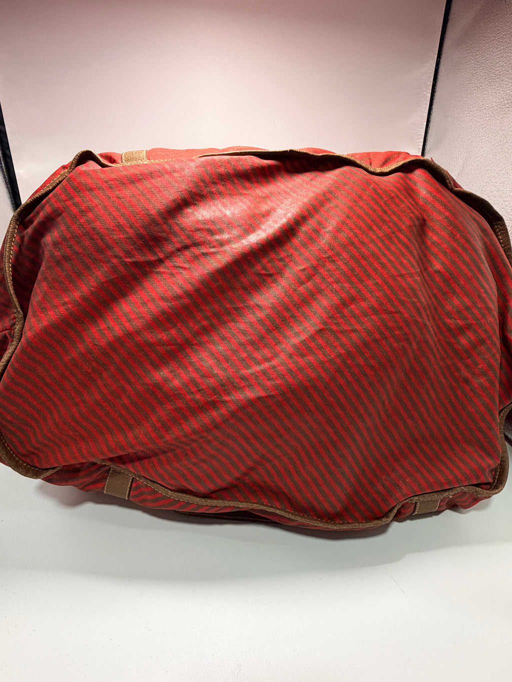GUCCI Vintage Nylon Duffle Bag with Mini Pouch