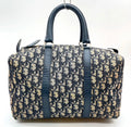 Christian Dior Trotter Boston Bag – Navy