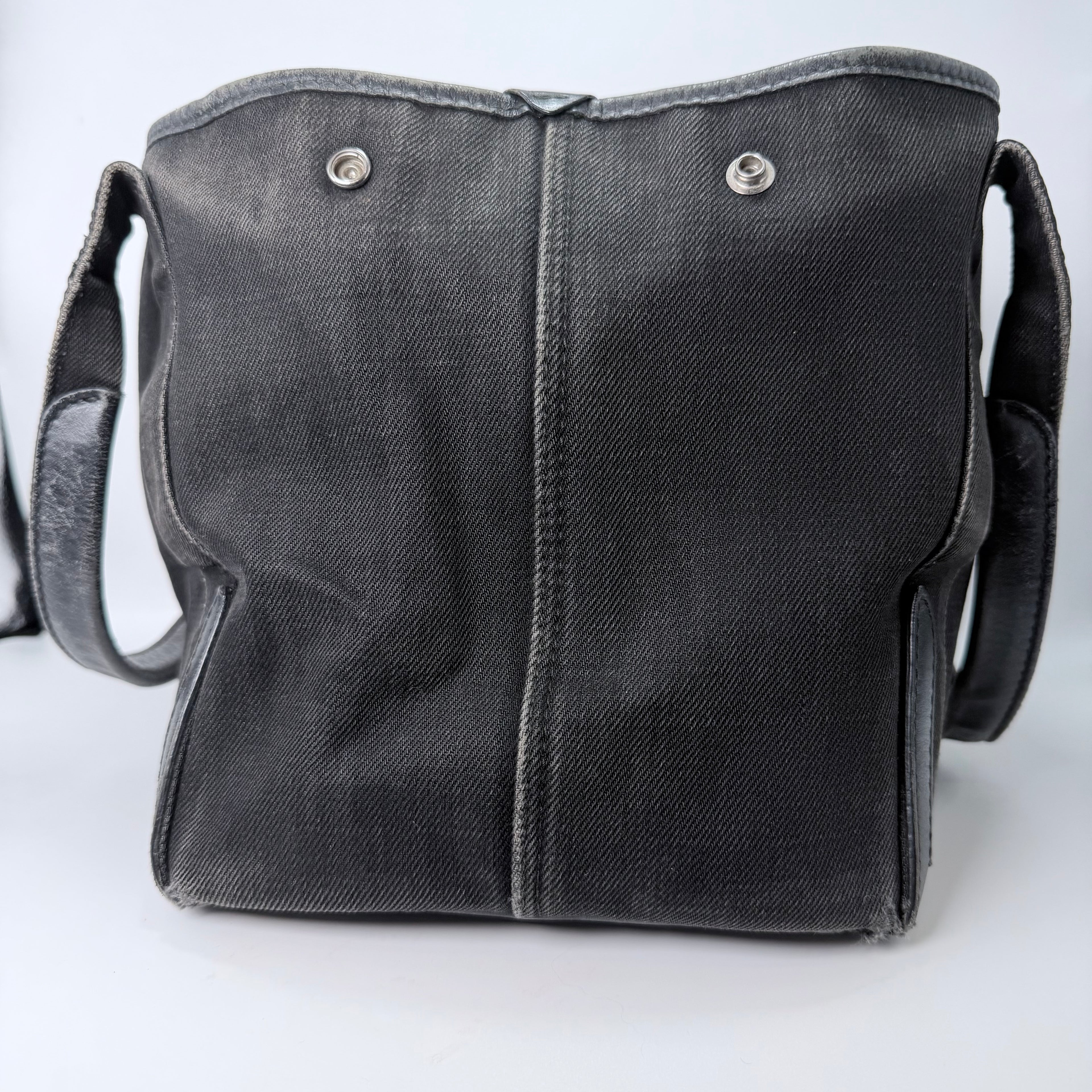 Balenciaga Black Canvas Tote